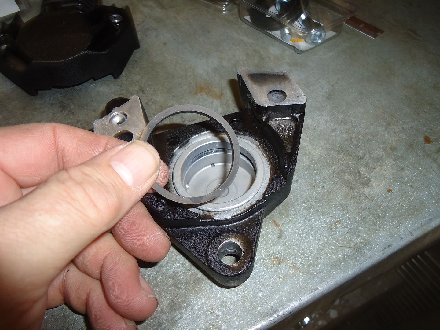 Brembo P08 caliper leak...a question (more leaks!).